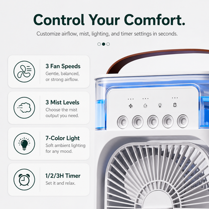 Smart Cooling Mist Fan