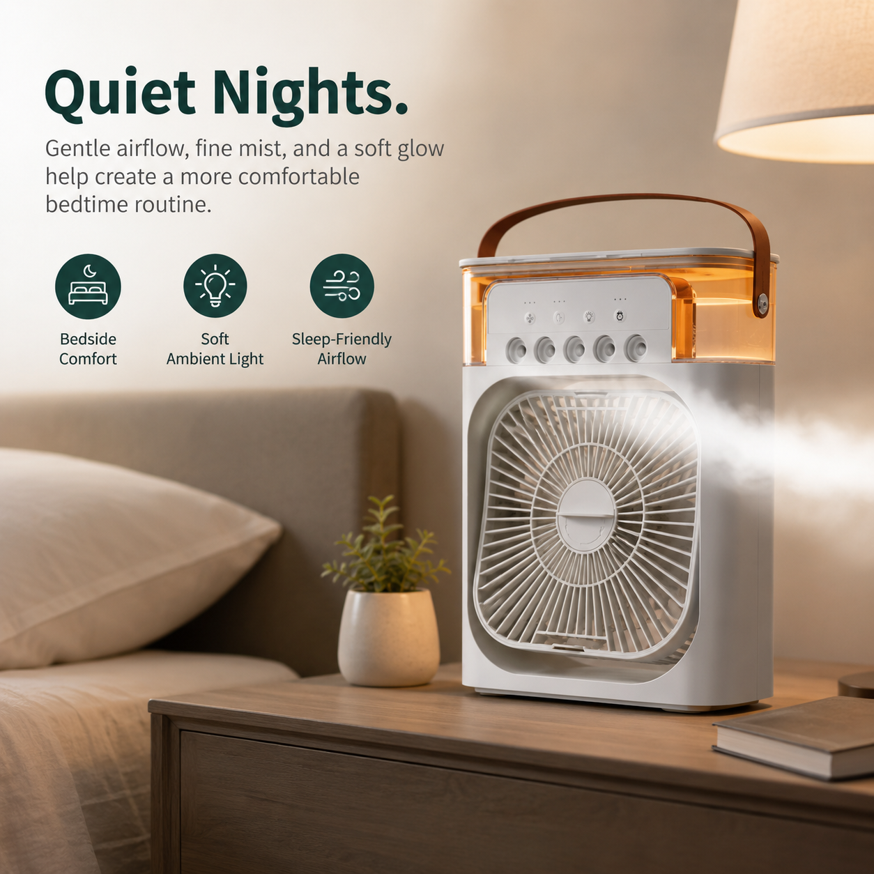 Smart Cooling Mist Fan