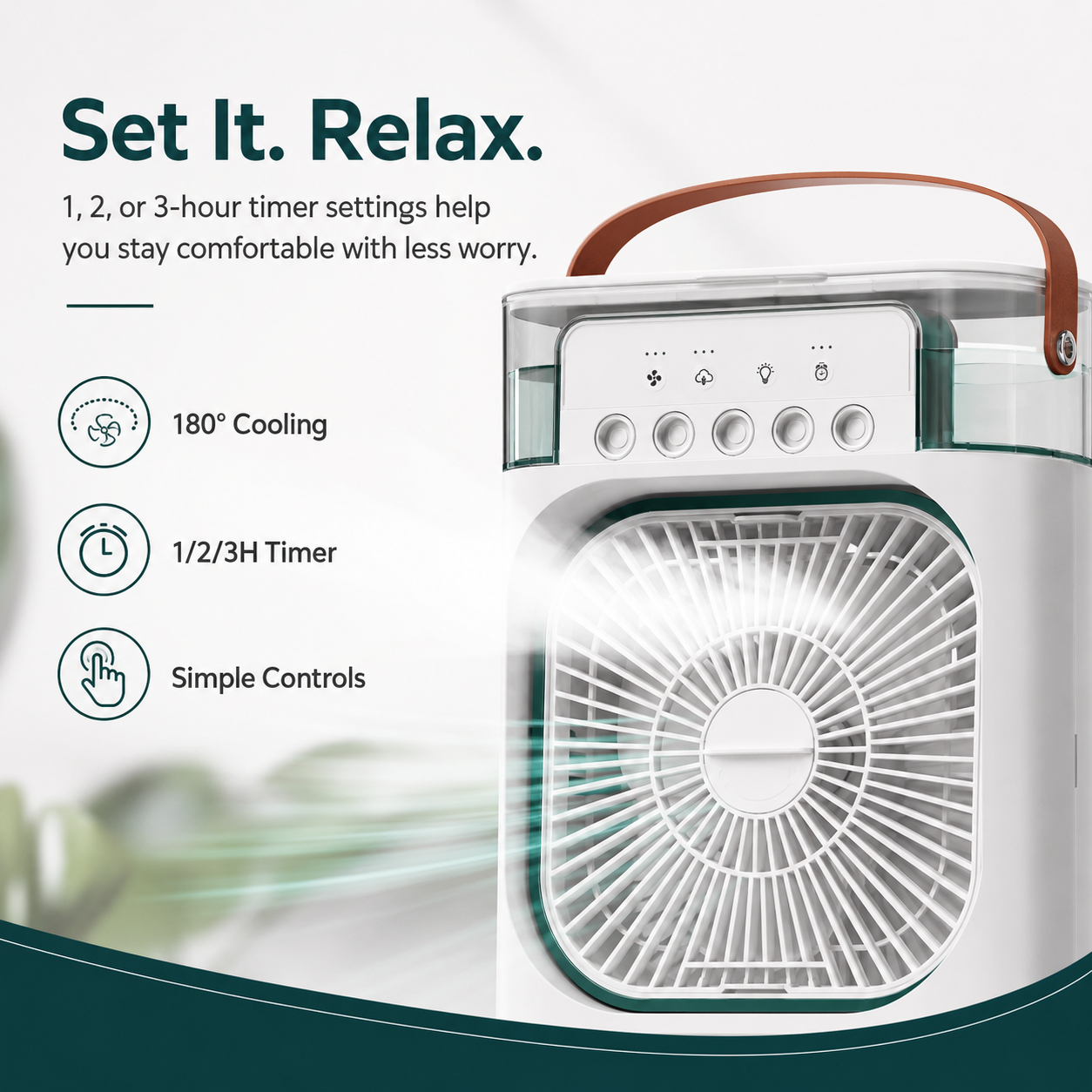Smart Cooling Mist Fan