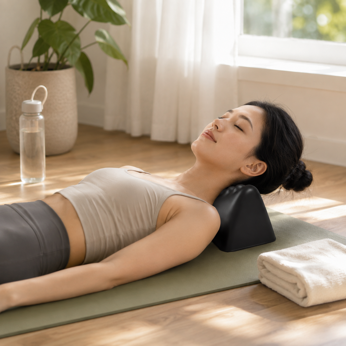 Ergonomic Neck Support Pillow for Home Relaxation