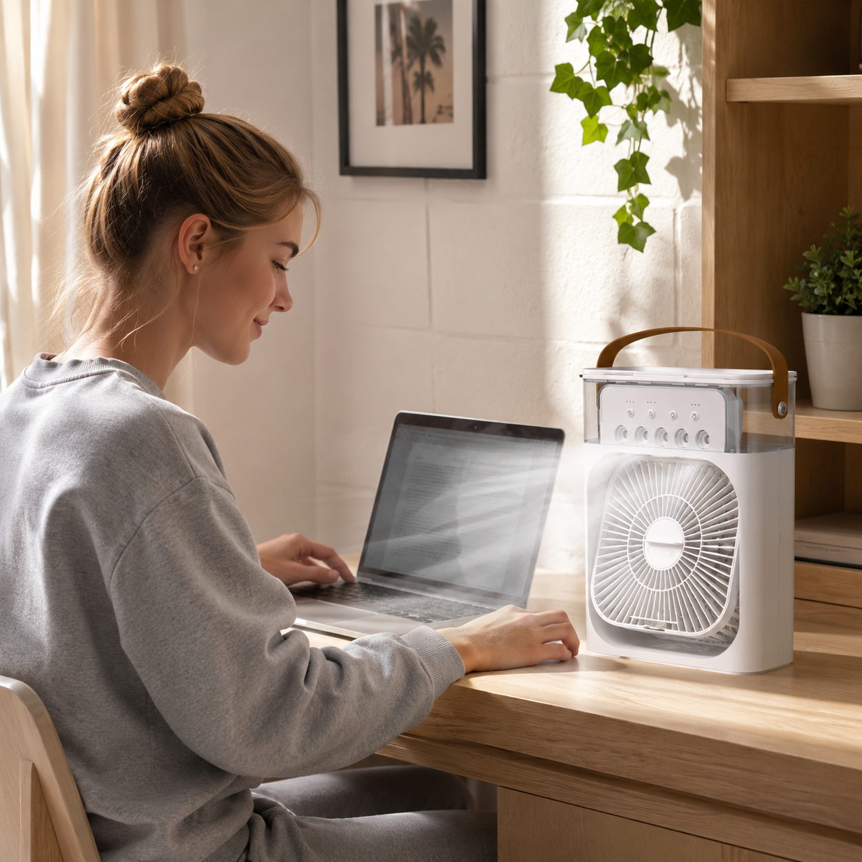 Smart Cooling Mist Fan