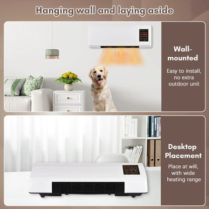 Wall-Mounted Hot & Cold Hair Dryer